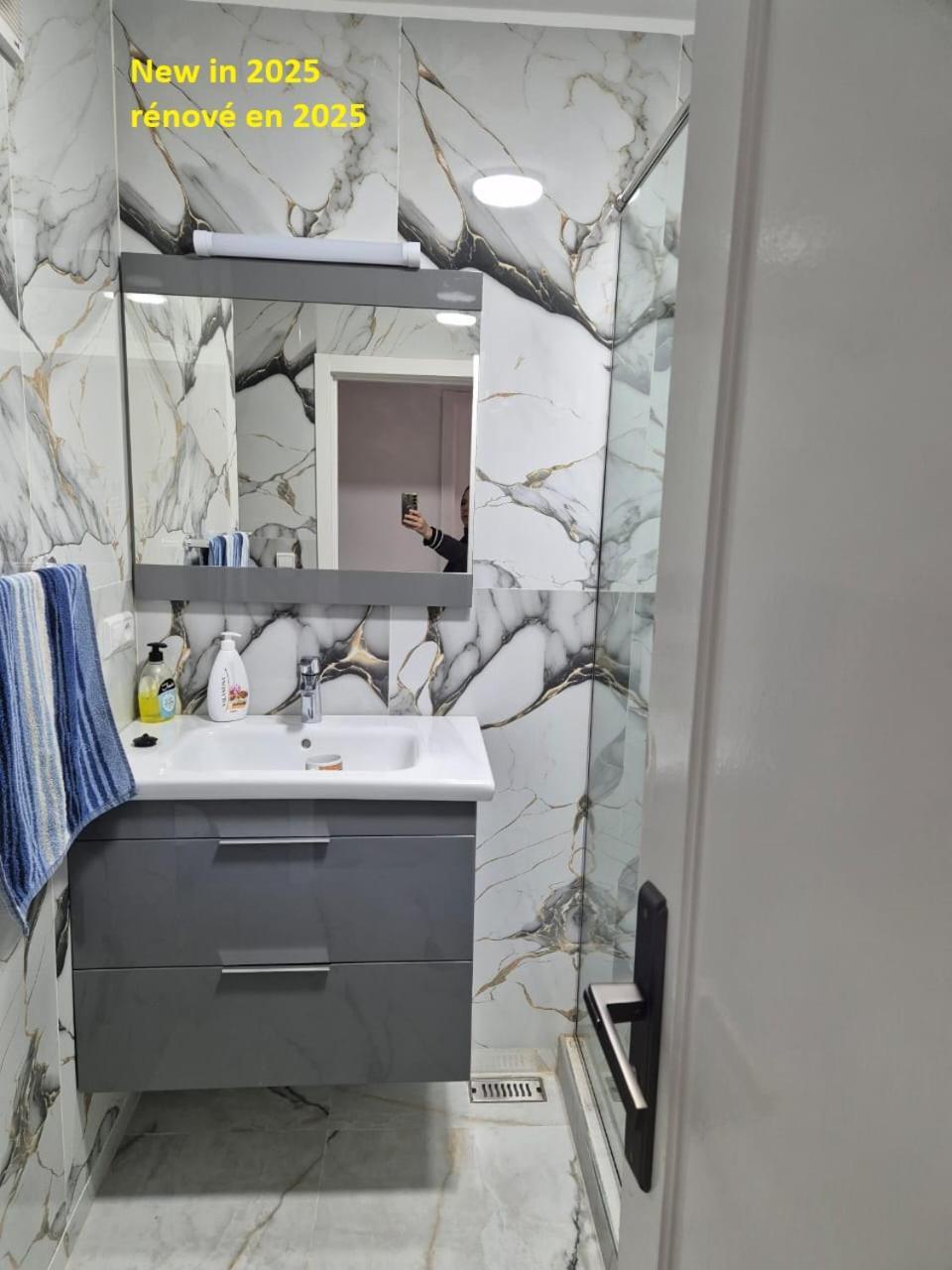 Stylish Duplex - Ocean View - Airport - Wifi - Renovated 2025 - 24H Reception Apartman Jibila Kültér fotó